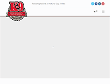Tablet Screenshot of k-9kraving.com